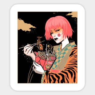 Noods Geisha Sticker